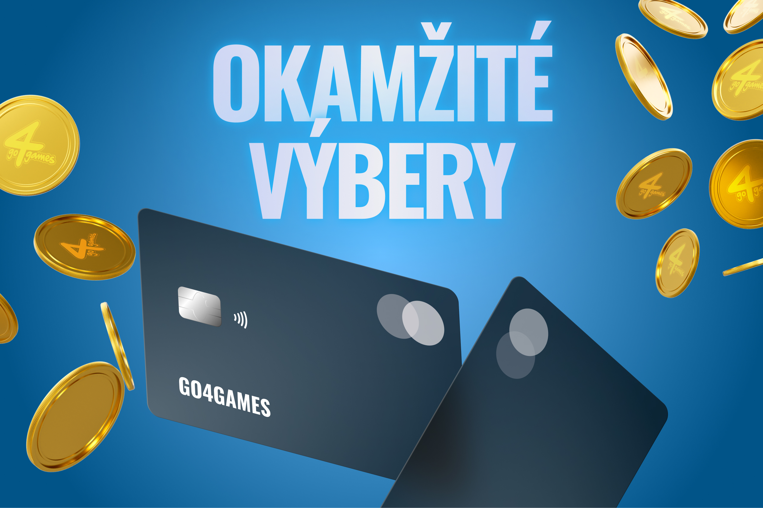 Go4Games spúšťa okamžité výbery výhier na kartu