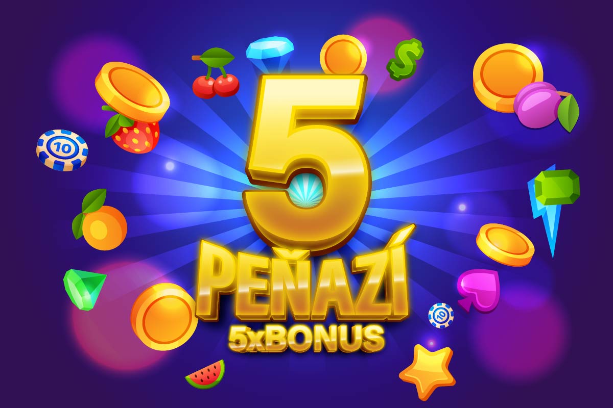Eurogold dnes rozdáva bonus 5 € a tombolové lístky až 5×