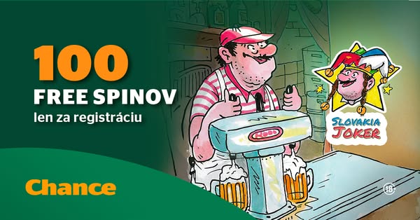 Chance dáva novým hráčom 100 Free spinov zadarmo