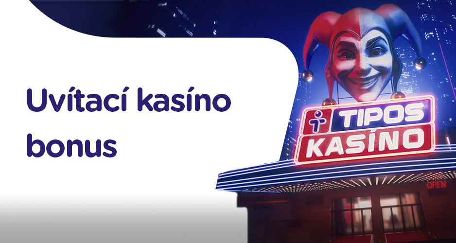 TIPOS ti dá uvítací bonus 1 050 € a 280 free spinov