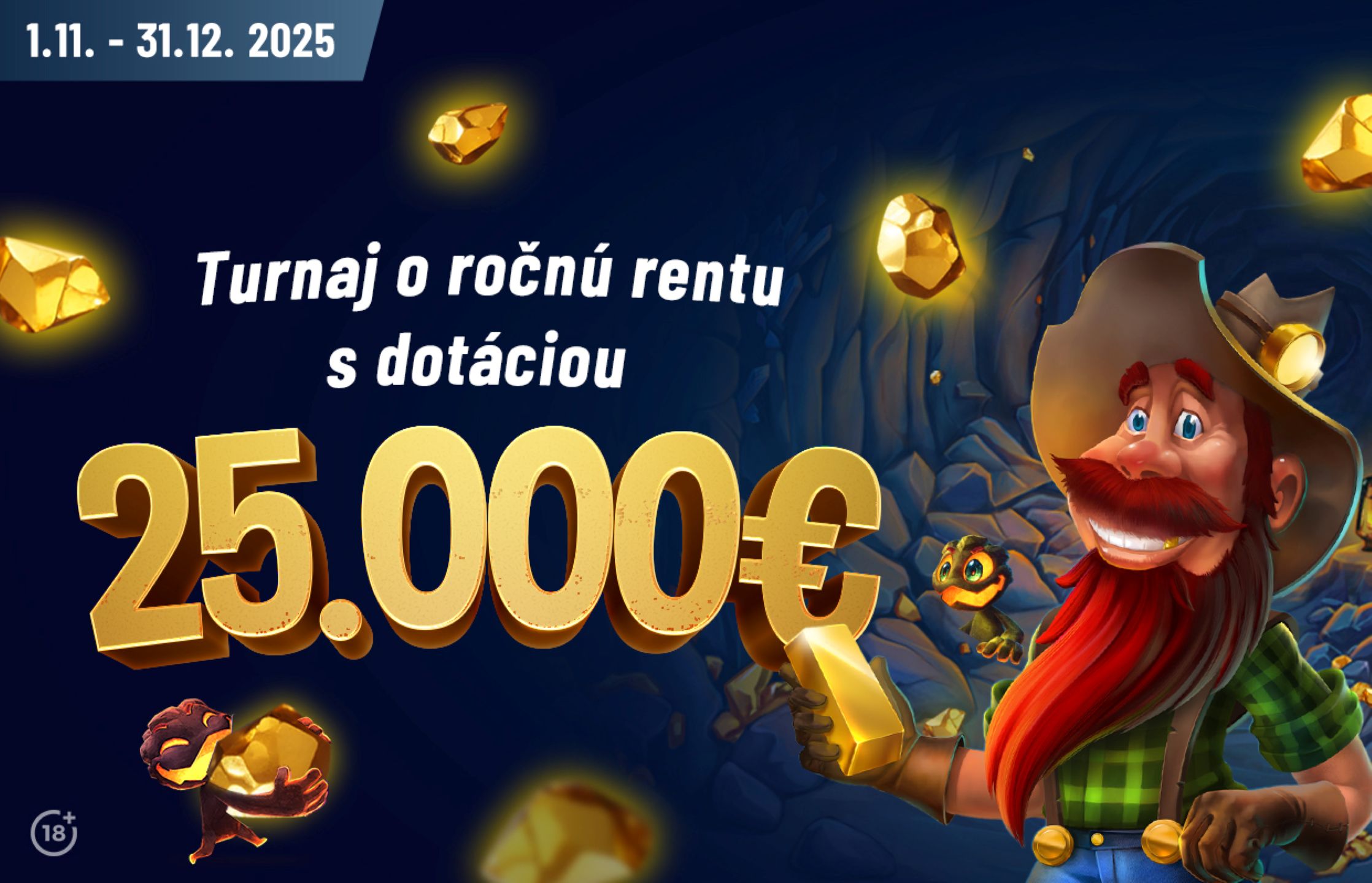 Cardwin spustil turnaj o ročnú rentu na celý rok 2026