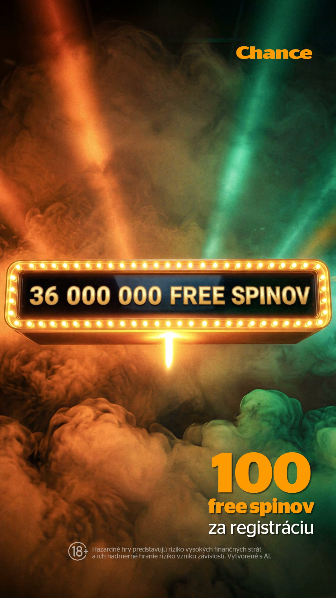 Chance rozdáva 36 miliónov vo Freespinmánii denne