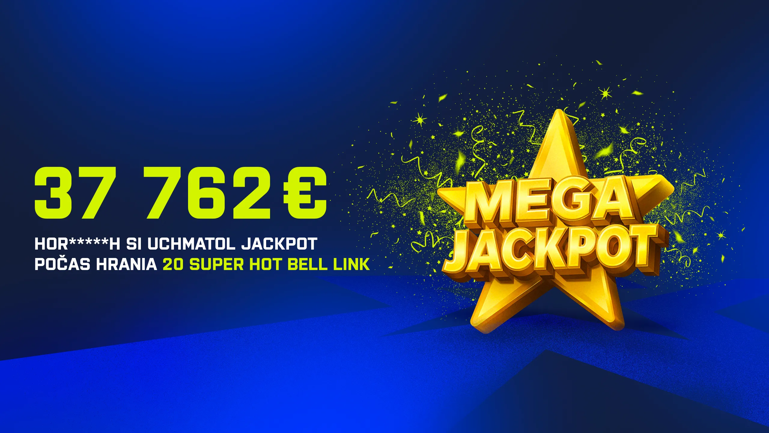 v kajot intacto padol ďalší mega jackpot vo výške 37 762 €