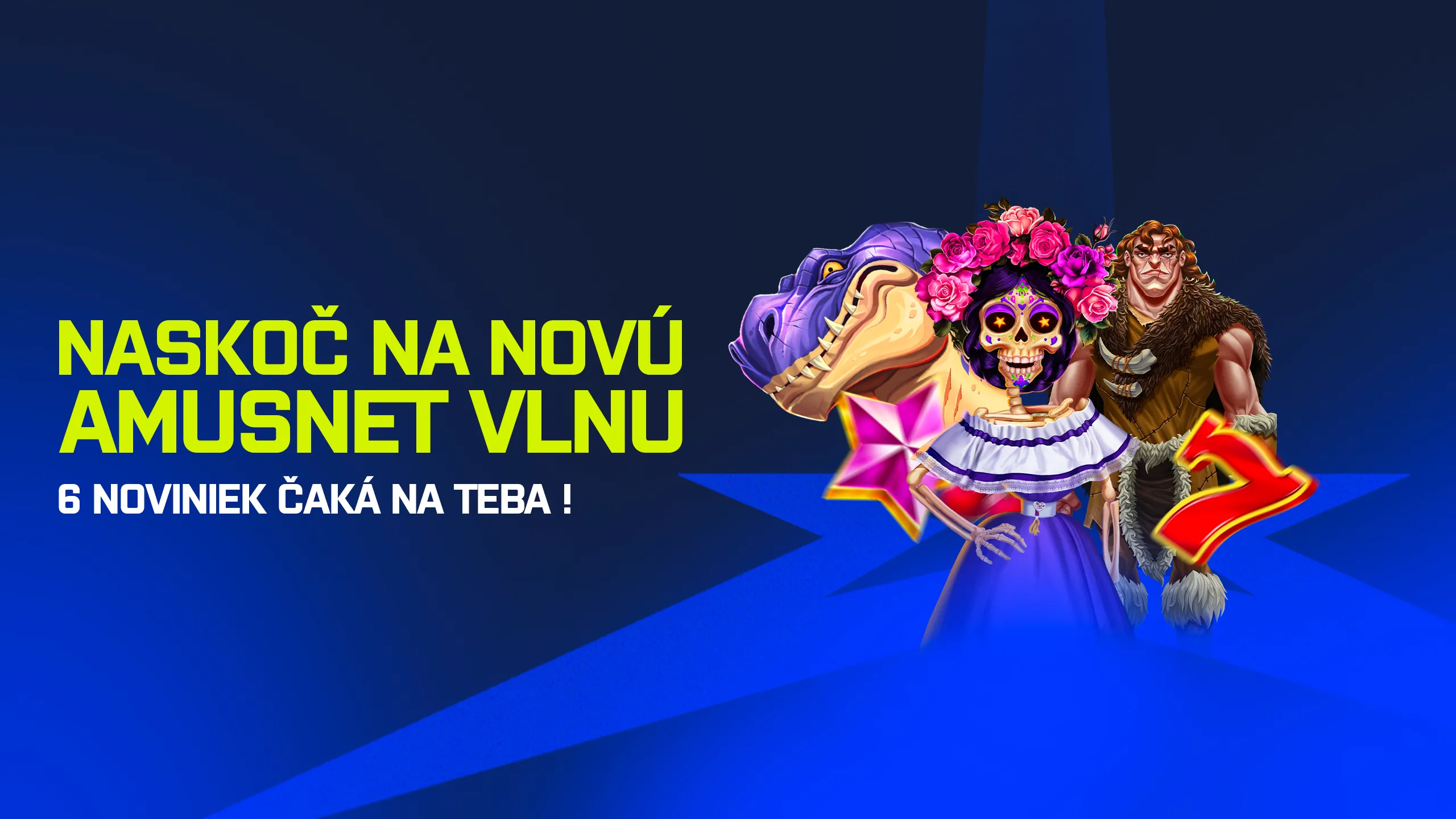 Kajot Intacto pridáva 6 nových hier od Amusnetu