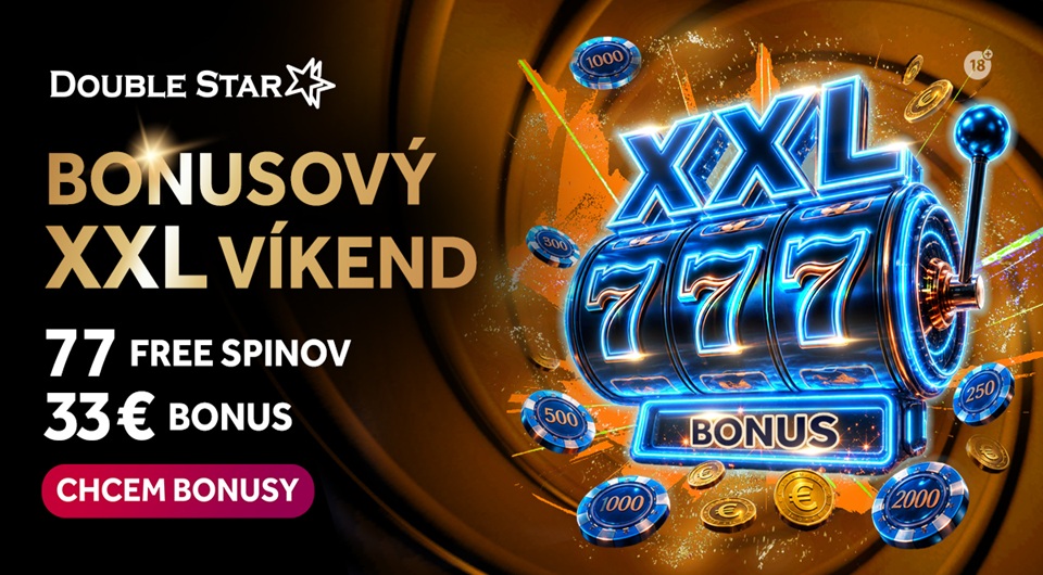 DoubleStar rozbieha Bonusové XXL víkendy so 77 free spinmi