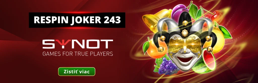 Respin Joker 243 v MonacoBet: respiny a výhra až 500 000 €