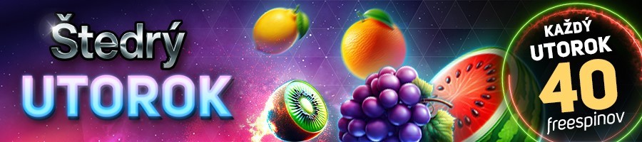 Štedrý utorok v Niké: 40 free spinov za vklad 30 €