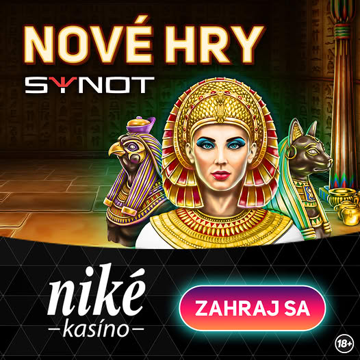 Päť nových hier v kasíne Niké